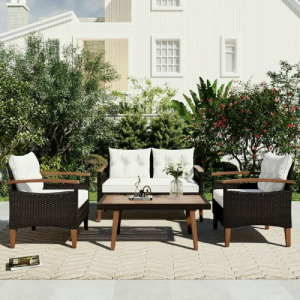 Kadyn 4-Piece Patio Seating Set