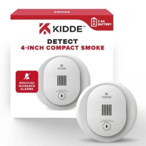 Kidde Battery-Operated Photoelectric Smoke Detector Alarm